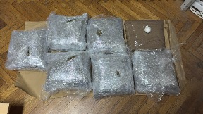 Zaplenjeni kokain i marihuana